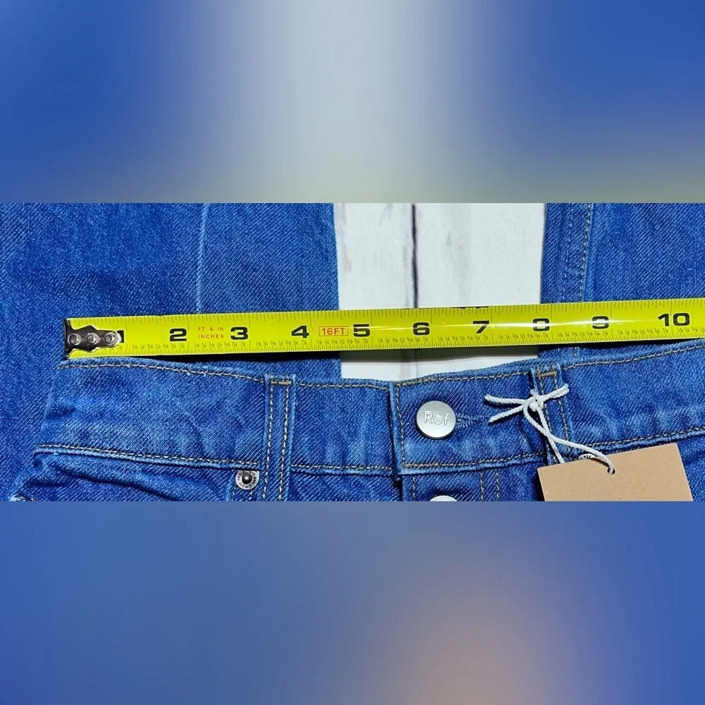 🎉HOST PICK🎉 Reformation Cynthia Button Fly High Rise Straight Jeans - Picture 7 of 10